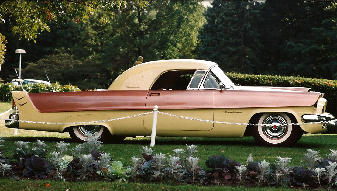 1954 Packard Panther - the only one with a removable hardtop in Yellow & Bronze