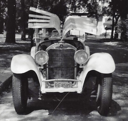 1929 Mercedes Roadster Mit Blower by Joe Bortz, Star Reflections 02 2016 