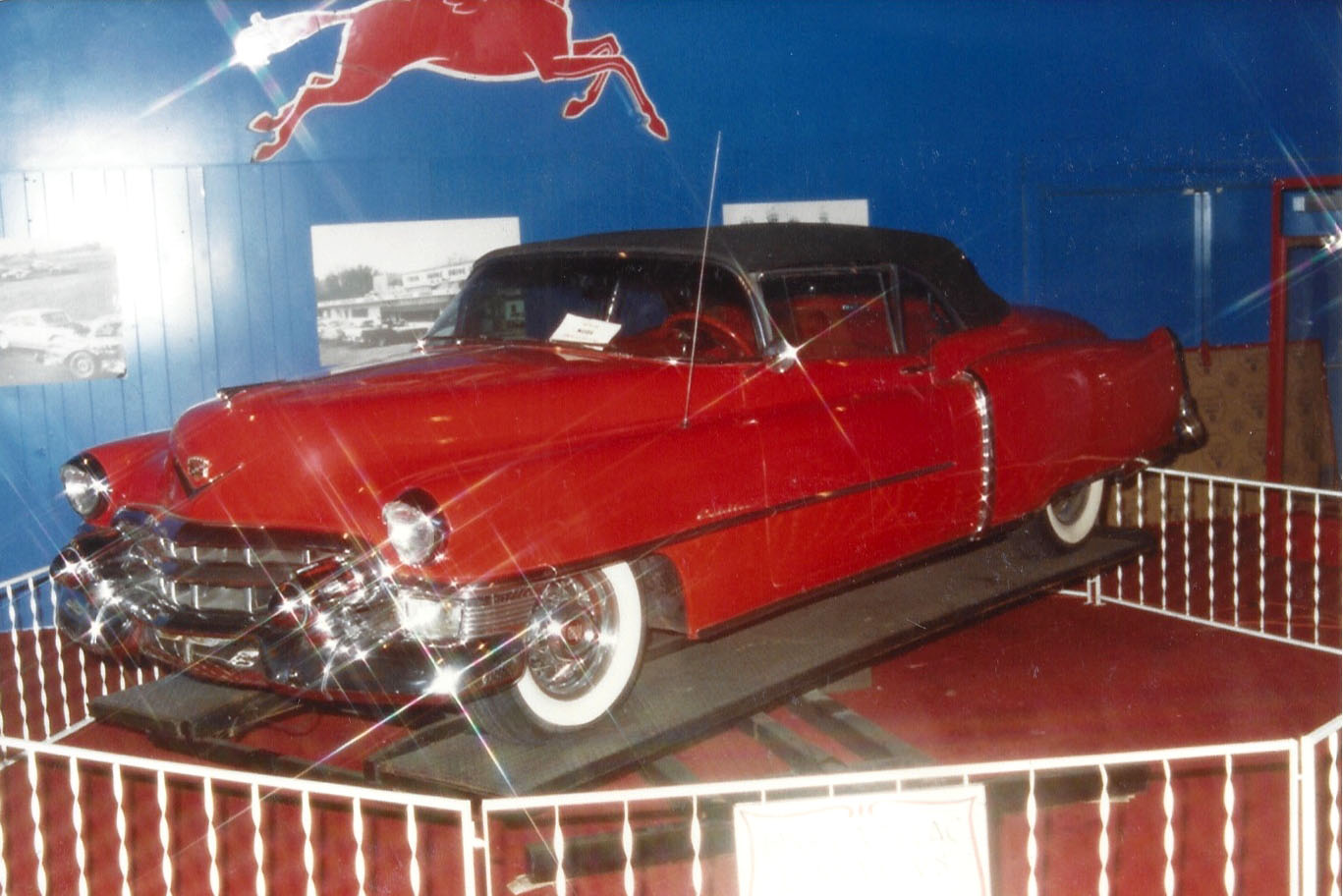 1953 Cadillac Eldorado convertible with continental kit.